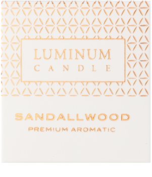 Luminum Candle Premium Aromatic Sandalwood vonná svíčka (Ø 60 mm, 15 h)