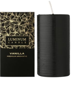 Luminum Candle Premium Aromatic Vanilla Duftkerze große (⌀ 70 –130 mm, 65 h)