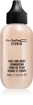 MAC Studio lahki tekoči puder za obraz in telo