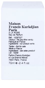 Maison Francis Kurkdjian A la Rose parfémovaná voda tester pro ženy 70 ml
