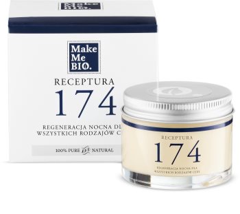 Make Me BIO Receptura 174 regenerierende Nachtcreme für alle Hauttypen