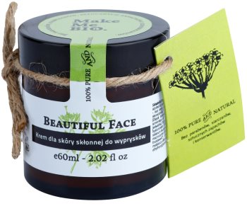 Make Me BIO Face Care Beautiful Face crema de día con textura ligera para pieles con imperfecciones