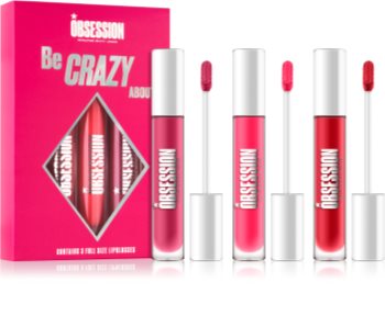 Makeup Obsession Be Crazy About set za usne