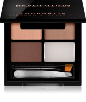 Makeup Revolution Focus & Fix sada pre dokonalé obočie