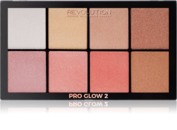 Makeup Revolution Pro Glow 2 paleta luminoasa