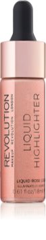 Makeup Revolution Liquid Highlighter folyékony bőrélénkítő