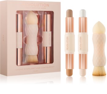 Makeup Revolution Crème Highlight And Contour Kit косметичний набір Fair