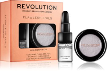 Makeup Revolution Flawless Foils metalična senčila za oči s podlago