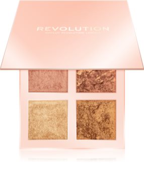 Makeup Revolution Face Quad palette d'enlumineurs