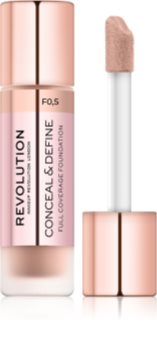 Makeup Revolution Conceal & Define prekrivni tekoči puder