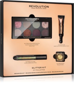 Makeup Revolution Glitter Kit trblietavá sada