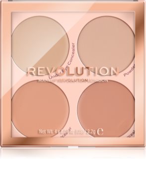 Makeup Revolution Matte Base paleta korektorů
