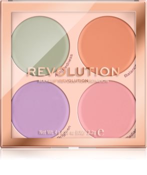Makeup Revolution Matte Base estuche de correctores contra las imperfecciones de la piel