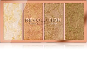 Makeup Revolution Vintage Lace paleta de iluminadores