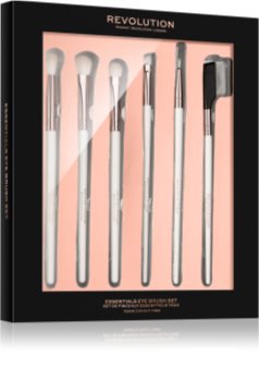 Makeup Revolution Essentials eye brush set kit de pinceaux (yeux) pour femme