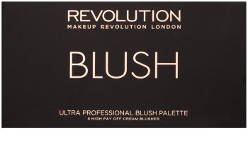 Makeup Revolution Ultra Blush All About Cream paleta fard de obraz