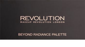 Makeup Revolution Beyond Radiance paleta luminoasa cu oglinda mica