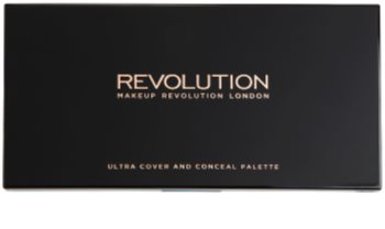 Makeup Revolution Cover & Conceal палетка коректорів