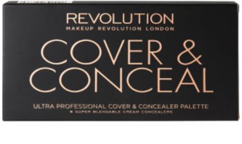 Makeup Revolution Cover & Conceal палетка коректорів