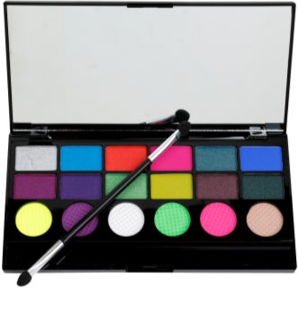 Makeup Revolution Colour Chaos paleta očních stínů