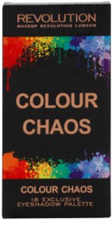 Makeup Revolution Colour Chaos szemhéjfesték paletták