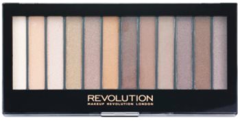 Makeup Revolution Essential Shimmers paleta farduri de ochi