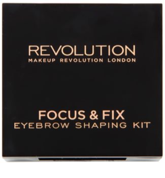 Makeup Revolution Focus & Fix set za popolne obrvi