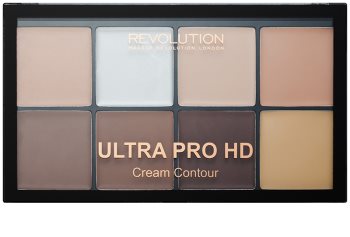 Makeup Revolution Ultra Pro HD Fair Paletă cremă pentru conturul feței