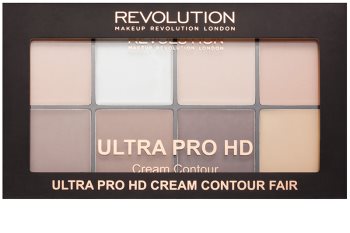 Makeup Revolution Ultra Pro HD Fair Paletă cremă pentru conturul feței