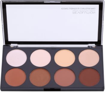 Makeup Revolution Iconic Lights and Countour Pro палетка для контурування