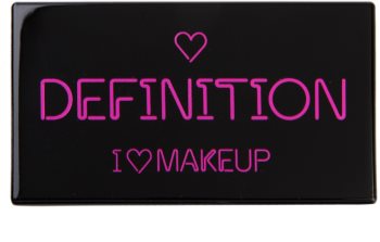 Makeup Revolution I ♥ Makeup I Heart Definition paleta pentru contur facial