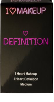 Makeup Revolution I ♥ Makeup I Heart Definition paleta pentru contur facial