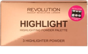 Makeup Revolution Highlight paleta de farduri iluminatoare