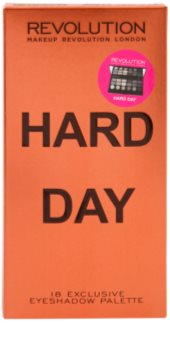 Makeup Revolution Hard Day paleta farduri de ochi