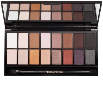 Makeup Revolution Iconic Pro 1 Eyeshadow Palette with Mirror and Applicator