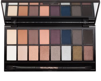 Makeup Revolution Iconic Pro 2 paleta očních stínů se zrcátkem a aplikátorem