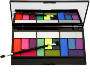 Makeup Revolution Pro Looks Eat Sleep Makeup Repeat paleta očních stínů