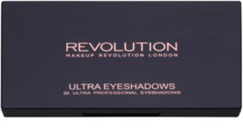 Makeup Revolution Flawless Matte 2 paleta senčil za oči z ogledalom