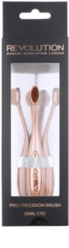 Makeup Revolution Pro Precision Brush štětec na oční stíny oválný