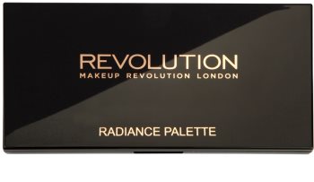 Makeup Revolution Radiance paleta rozjasňujících pudrů