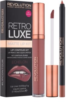 Makeup Revolution Retro Luxe set de buze mat