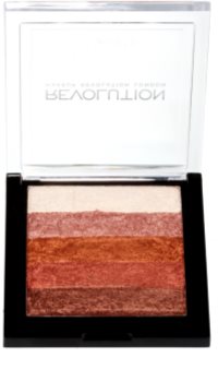 Makeup Revolution Shimmer Brick bronzosító és élénkítő 2 az 1-ben