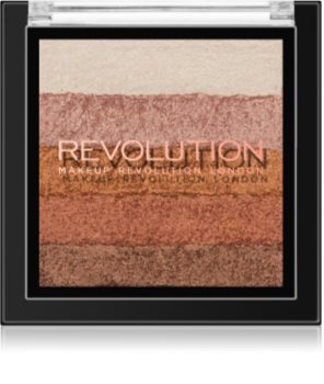 Makeup Revolution Shimmer Brick bronzer et enlumineur 2 en 1
