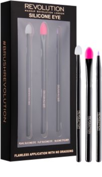 Makeup Revolution Silicone Eye set perii de silicon pentru ochi