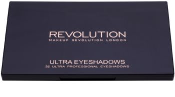Makeup Revolution Flawless 2 paleta farduri de ochi cu oglinda mica