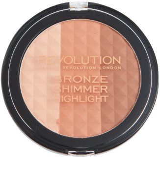 Makeup Revolution Ultra Bronze Shimmer HIghlight бронзер-хайлайтер