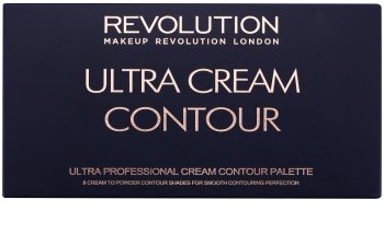 Makeup Revolution Ultra Cream Contour palette contour de visage