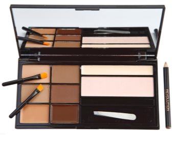 Makeup Revolution Ultra Brow paleta pentru machiaj sprancene