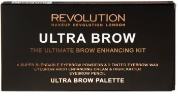 Makeup Revolution Ultra Brow paleta pentru machiaj sprancene