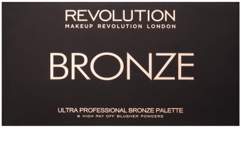 Makeup Revolution Ultra Bronze palette contour de visage